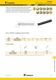 1467 Kennametal 7792VXD12 Фрезы для работы с большими подачами Фрезы с очень мелким шагом зубьев позволяют увеличить удельный съем металла, особенно при о Каталог KENNAMETAL 2018 Режущий инструмент для обработки отверстий в металлах и сплавах Быстрорежущие метчики и раскатники Сборные фрезы с СРП и твердосплавные Стр. V19