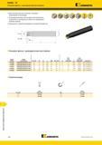 1496 Rodeka 10 Концевые фрезы с цилиндрическим хвостовиком Kennametal Двусторонние круглые пластины с восемью возможными положениями Контрящий механизм об Каталог KENNAMETAL 2018 Режущий инструмент для обработки отверстий в металлах и сплавах Быстрорежущие метчики и раскатники Сборные фрезы с СРП и твердосплавные Стр. V48