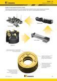 1511 Kennametal Rodeka 12X Обработка лопаток турбин Rodeka 12X для обработки лопаток турбин Революционная двусторонняя круглая пластина, разработанная для Каталог KENNAMETAL 2018 Режущий инструмент для обработки отверстий в металлах и сплавах Быстрорежущие метчики и раскатники Сборные фрезы с СРП и твердосплавные Стр. V63