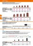 316 Шлифовальные колпачки, нормальный корунд (А) Каталог HOFFMANN GROUP 2018 Инструмент ручной Слесарный и механизированный Измерительные приборы и инструменты Производственный инвентарь Стр. 316