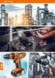 946 Ручной электроинструмент от комплексного поставщика Hoffmann Group Красочная иллюстрация информационного издания на русском языке Каталог HOFFMANN GROUP 2018 Инструмент ручной Слесарный и механизированный Измерительные приборы и инструменты Производственный инвентарь Стр. 946