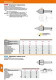 932 Hoffmann Group 51 Вращающиеся токарные центры Корпус и опорный конус закалены Вершина закалена, возможна многократная переточка Прецизионн подшип Каталог HOFFMANN GROUP 2020 Режущий и вспомогательный инструмент для металлорежущих станков с ЧПУ и универсальных Сверла Фрезы Метчики Резцы Развертки Оснастка инструментальная Стр. 932