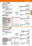 21 Hoffmann Group 51 Cal INOX ШШР, Штангенциркули Элементы считывания без бликов, с матовым хромовым покрытием Четкая, контрастная градуировка Измер Каталог HOFFMANN GROUP 2020 Измерительный и ручной инструмент Инвентарь Абразивы Шлифовальные и отрезные круги Электроинструмент Пневмоинструмент Штангенциркули Стр. 21