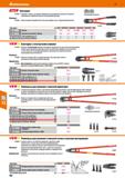 780 Hoffmann Group 51 ЕПЕЗ Болторез 732000- Ножевая головка с рычажной передачей и регулировочным винтом Прочные лакированные трубчатые колена с рези Каталог HOFFMANN GROUP 2020 Измерительный и ручной инструмент Инвентарь Абразивы Шлифовальные и отрезные круги Электроинструмент Пневмоинструмент Штангенциркули Стр. 780