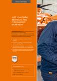 18 SERVICE COMPETENCE JUST YOUR THING: INDIVIDUAL AND PERSONALISED WORKWEAR Standardised workwear gives a company added value that should not be und Каталог HOFFMANN GROUP 2020 Средства индивидуальной защиты органов зрения дыхания кожи СИЗ от поражения электрическим током шума Защитные перчатки Очки Специальная одежда Стр.