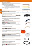 94 Hoffmann Group 51 Accessories for safety helmets Sweatbands and neck pads Sweatbands significantly increase the wearing comfort of a helmet 09 78 Каталог HOFFMANN GROUP 2020 Средства индивидуальной защиты органов зрения дыхания кожи СИЗ от поражения электрическим током шума Защитные перчатки Очки Специальная одежда Стр. 94