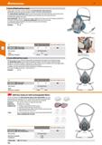 126 Hoffmann Group 51 Series 6500QL half-face masks Lightweight mask body in compact design for unrestricted view of the work area Double filter syst Каталог HOFFMANN GROUP 2020 Средства индивидуальной защиты органов зрения дыхания кожи СИЗ от поражения электрическим током шума Защитные перчатки Очки Специальная одежда Стр. 126