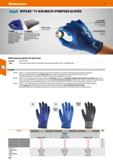 160 Hoffmann Group 51 Ansell HYFLEX 11-818 MULTI-PURPOSE GLOVES 18-gaugeZONZ knitting technology FORTIX coating zonz Comfort Fit Technology :>FORTIX Каталог HOFFMANN GROUP 2020 Средства индивидуальной защиты органов зрения дыхания кожи СИЗ от поражения электрическим током шума Защитные перчатки Очки Специальная одежда Стр. 160