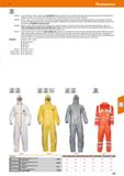 309 SGD Hoffmann Group 51 EN14126 09 8305 - Tyvek 800J, type 3/4/5/6, model CHA5 Breathable chemical protection suit, combines protection against spr Каталог HOFFMANN GROUP 2020 Средства индивидуальной защиты органов зрения дыхания кожи СИЗ от поражения электрическим током шума Защитные перчатки Очки Специальная одежда Стр. 309