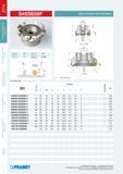 29 Сверх-позитивные фрезы Pramet S45SE09F торцовые для фрезерной обработки наружных плоских поверхностей Геометрические параметры инструмента Размеры и углы S45SE09F Ф Каталог PRAMET 2014 Фрезерование Фрезы Сменные режущие пластины Стр. 28