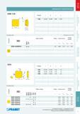 196 СМЕННЫЕ МНОГОГРАННЫЕ ПЛАСТИНЫ SDMX 12-M Размеры l d s s1 1205 12,700 12,700 5,56 6,35 Все размеры в мм Инструменты 94, 96 ISO Марки сплавов Радиус Подача на зуб Глу Каталог PRAMET 2014 Фрезерование Фрезы Сменные режущие пластины Стр. 195