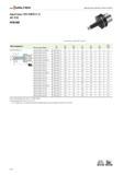 2052 Адаптеры Walter для сменных головок NCT ScrewFit DIN 69893/1 A AK 530 HSK100 Инструмент Обозначение мм Класс балансировки G 6,3 при n 16 000 об/мин d1 dn d14 Каталог WALTER 2012 Режущий инструмент и инструментальная оснастка Стр. G72