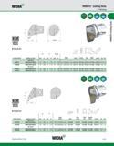 141 WIDIA KM50TS Cutting Units P-Clamping KMl QUICK CHANGE I PCLN 95° order number catalog number L1 D min mm in mm in mm in 3738517 right hand KM50T Каталог WIDIA 2011 Инструментальная оснастка для металлорежущих станков Вспомогательный инструмент для оборудования Адаптеры Насадки Оправки Патроны Стр. A131 ENG