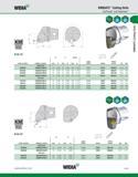 325 WIDIA KM80ATC Cutting Units TopThread and TopGroove KMl QUICK CHANGE I NE 93° order number catalog number mm L1 in mm F in D min mm in gage inser Каталог WIDIA 2011 Инструментальная оснастка для металлорежущих станков Вспомогательный инструмент для оборудования Адаптеры Насадки Оправки Патроны Стр. A315 ENG