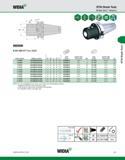 685 WIDIA BT50 Shank Tools Whistle Notch Adapters NOTE: Do not overtighten lock screw; use torque recommendations above Supplied with lock screw and Каталог WIDIA 2011 Инструментальная оснастка для металлорежущих станков Вспомогательный инструмент для оборудования Адаптеры Насадки Оправки Патроны Стр. D77 ENG