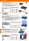 530 Hoffmann Group 48 Поддоны для моечных работ - пластик Пластиковые поддоны для небольших емкостей, стойкие к воздействию кислот, щелочей, масел и Каталог HOFFMANN GROUP 2017 Мебель производственная Промышленные системы хранения Рабочие места Верстаки Автоматизированные шкафы Складское оборудование Стр. 530