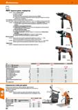 984 Hoffmann Group 51 AEG Ударные дрели, перфоратор 075610- Мощная ударная дрель: Правый/левый ход Безопасная муфта Металлический быстрозажимной свер Каталог HOFFMANN GROUP 2020 Измерительный и ручной инструмент Инвентарь Абразивы Шлифовальные и отрезные круги Электроинструмент Пневмоинструмент Штангенциркули Стр. 984