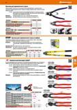 741 Кусачки для проволочного троса Мощная форма, полностью из стали кузнечно-прессовой обработки С привинченным шарниром и открывающей пружин Каталог HOFFMANN GROUP 2017 Ручной слесарно-монтажный и контрольно-измерительный инструмент для производственных предприятиий и служб сервиса Инвентарь Стр. 741
