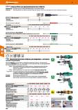 594 ШЬЯ Сменные биты для динамометрических отвёрток Подходит для: Динамометрическая отвёртка № 659930 до разм 700, № 659935 и 659945 Материал: Х Каталог HOFFMANN GROUP 2018 Инструмент ручной Слесарный и механизированный Измерительные приборы и инструменты Производственный инвентарь Стр. 594
