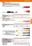 607 Монетная отвёртка Силовая рукоятка с удобной для держания поверхностью из Santoprene6 и основой из особо твёрдого и ударопрочного полипропил Каталог HOFFMANN GROUP 2018 Инструмент ручной Слесарный и механизированный Измерительные приборы и инструменты Производственный инвентарь Стр. 607
