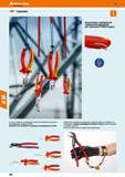 698 Страховка Клещи Knipex с приваренной страховочной проушиной для страховки № 706010 и далее Очень стабильная, приваренная к рукоятке страхово Каталог HOFFMANN GROUP 2018 Инструмент ручной Слесарный и механизированный Измерительные приборы и инструменты Производственный инвентарь Стр. 698