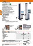 130 Digitale Höhenmessgeräte NMn INorm m/ SU Inch RS232C Messsystem Hervorragende Messgenauigkeit und Zuverlässigkeit durch optisch inkrementales Mes Каталог HOFFMANN GROUP 2016 Ручной слесарно-монтажный и контрольно-измерительный инструмент и приборы для предприятий машиностроения и мастерских сервисного обслуживания 47 версия издания Стр. 130 DEU