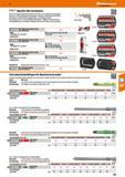 581 47 \fdhS MaxxTor-Bits-Sortimente Die 29 mm langen MaxxTor Bits haben durch die 4 mm zusätzliche Länge gegenüber 25 mm Bitseine längere Torsionszo Каталог HOFFMANN GROUP 2016 Ручной слесарно-монтажный и контрольно-измерительный инструмент и приборы для предприятий машиностроения и мастерских сервисного обслуживания 47 версия издания Стр. 581 DEU