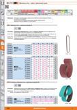 1056 Абразивные ленты от Hoffmann Group корунд циркониевый корунд Подходит для Vc м/с Легкие сплавы 900 N 1400 N 55 HRC 60 HRC 67 HRC Твердый сплав Нержаве Каталог HOFFMANN GROUP 2015 Редакция 46 на русском Стр. 1056