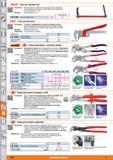 1398 Ключ для крановых гаек от Hoffmann Group Материал Кованая рукоятка с поворотной поперечной ручкой и поворотным стальным захватом для правого и левого Каталог HOFFMANN GROUP 2015 Редакция 46 на русском Стр. 1398