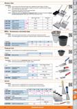 1597 Мусорные совки от Hoffmann Group 087568- 087570- 08 7572- 087574- Металл окрашенный в чёрный цвет узкий совок с деревянной ручкой Размеры 110x380 мм М Каталог HOFFMANN GROUP 2015 Редакция 46 на русском Стр. 1597