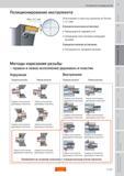 128 Особенности технологического процесса нарезки резьбы резцом на токарном станке Правильное позиционирование державок Отклонение от высоты Пособие SANDVIK COROMANT 2009 Обработка материалов резанием Металлорежущий инструмент и инструментальная оснастка для металлообрабатывающего промышленного оборудования Стр. C23