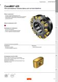 17 Регулируемые торцевые фрезы Sandvik CoroMill 425 со сменными пластинами для чистового фрезерования деталей из чугуна Регулируемые пластины Wiper Каталог SANDVIK COROMANT 2020 Фрезы и сверла с СМП Расточной инструмент Принадлежности и оснастка для станков Стр. I13