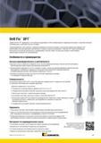 991 Корпусные сверла Kennametal Drill Fix DFT с СМП диаметром от 24 до 82 мм представляют собой универсальный и надежный металлорежущий инструмент Мастер-каталог KENNAMETAL 2013 Металлорежущий инструмент Точение Обработка отверстий Фрезерование Стр. J23