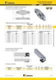 1245 Расточные системы Kennametal ModBORE Для использования с оправками для насадных фрез или непосредственного подсоединения к шпинделю станка Вставки под Мастер-каталог KENNAMETAL 2013 Металлорежущий инструмент Точение Обработка отверстий Фрезерование Стр. K197
