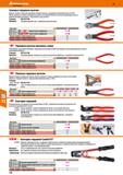 716 Силовые торцевые кусачки Мощная головка с коротким шарниром Режущие кромки с индукционной закалкой (прим 64 HRC) Клещи чернёные, головка пол Каталог HOFFMANN GROUP 2018 Инструмент ручной Слесарный и механизированный Измерительные приборы и инструменты Производственный инвентарь Стр. 716