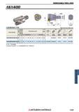 1429 Фрезы Mitsubishi со сменными режущими пластинами INDEXABLE MILLING Каталог MITSUBISHI 2018 Инструмент для станков Пластины сменные режущие Фрезы концевые твердосплавные и сборные с СРП Сверла спиральные Резцы токарные Державки Стр. 1429