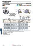 1468 Фрезы Mitsubishi со сменными режущими пластинами INDEXABLE MILLING Каталог MITSUBISHI 2018 Инструмент для станков Пластины сменные режущие Фрезы концевые твердосплавные и сборные с СРП Сверла спиральные Резцы токарные Державки Стр. 1468