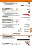 839 Прецизионные ножи (скальпели) 845300 - Узкая алюминиевая рукоятка с зажимным креплением для лезвия Пластмассовый защитный колпачок Магази Каталог HOFFMANN GROUP 2017 Ручной слесарно-монтажный и контрольно-измерительный инструмент для производственных предприятиий и служб сервиса Инвентарь Стр. 839