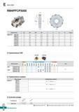 529 E Rich Mill RM4PFCP3000 (mm) Обозначение 0D 0D2 0d a b E W Т-макс RM4PFCP 308015R 10 80 41 5 25 4 6 35 28 15 15 17 308017R 10 80 4 Каталог KORLOY 2018 Инструмент и станочная оснастка Фрезы концевые монолитные по металлу Сверла спиральные Токарные расточные державки Цанговые патроны Стр. E98