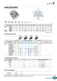 576 Alpha Mill E AMC(M)2000S h AA 90° AR: 9° 13° RR; -14° 5° (mm) Обозначение 0D 0D2 0d 0di 0d2 0d3 a b E F ap i АМСМ 2040HS 5 40 34 1 Каталог KORLOY 2018 Инструмент и станочная оснастка Фрезы концевые монолитные по металлу Сверла спиральные Токарные расточные державки Цанговые патроны Стр. E145