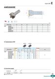594 Alpha Mill E AMS3000SE AA 75° AR: -4 5° -1° RR: -3° 0° (mm) Обозначение 0D 0d 1 L ар AMS 3050HSE 3 50 32 45 135 6 1 0 3050HSE-S40 Каталог KORLOY 2018 Инструмент и станочная оснастка Фрезы концевые монолитные по металлу Сверла спиральные Токарные расточные державки Цанговые патроны Стр. E163