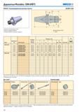 102 Держатели Monobloc DIN 69872 Seco EPB 5672 Высокопрецизионные цанговые патроны DIN 69871-ADB Биение 3 мкм максимум на 3хd Высокая передача момент Каталог SECO 2015 Вспомогательный инструмент для металлообрабатывающих станков Инструментальная оснастка Патроны Оправки Базовые держатели Адаптеры Стр. 102