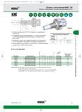 383 Патроны с хвостовиками KM4X 100 Патроны с термозажимом с большим крутящим моментом (HT) Усилие затяжки на 30-50% больше по сравнению с серией GP С возможно Каталог WIDIA 2012 Новый металлорежущий инструмент и инструментальная оснастка Цельные и сборные фрезы Метчики Обработка отверстий Точение на металлообрабатывающем оборудовании Стр. E5